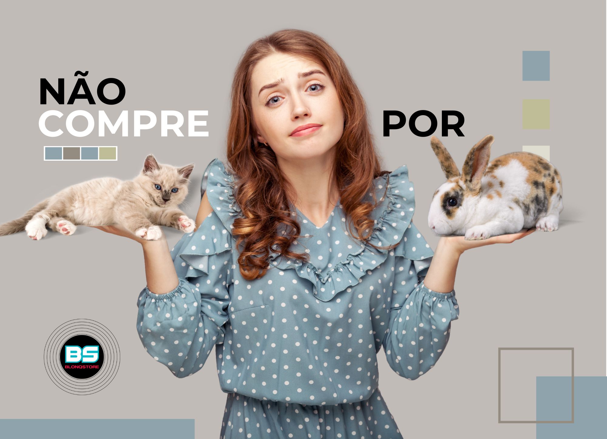 Não compre gato por lebre