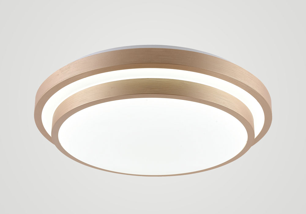 Plafon LED Sobrepor 120W BlonqStore - Dourado