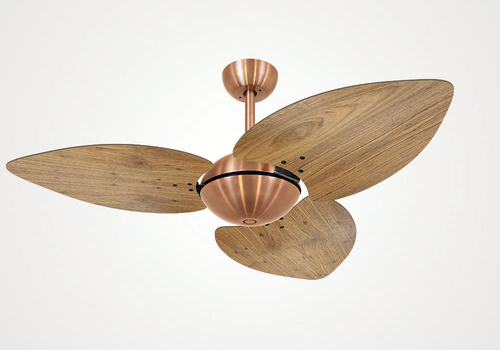 Ventilador Dunamis S3 Rádica Cobre FJ Office BlonqStore