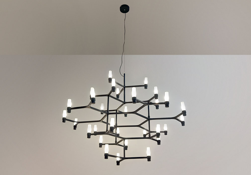 Lustre Krone 30 Black Mate BlonqStore